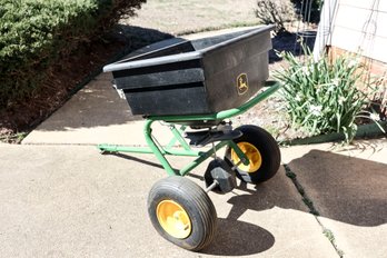 John Deere Trailer Fertilizer Spreader.