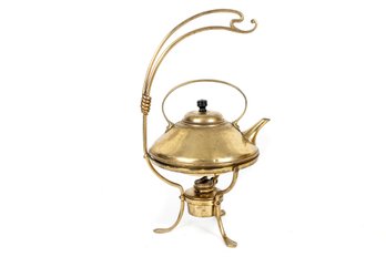 19th Century Brass Spirit Kettle