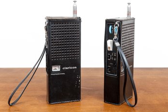 Pair Of Vintage Claricon Citizen Transceiver Radio/CB Model 15-410
