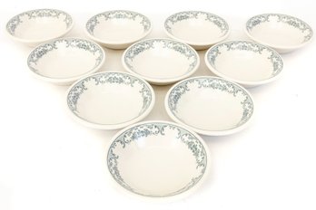 1992 Butter Pat Dishes By Mayer China