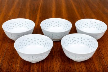 Arabia Of Finland Friedl Holzer-Kjellberg Porcelain Rice Bowls