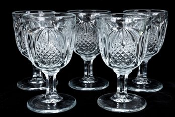 New England Pineapple Pattern Fenton Goblets