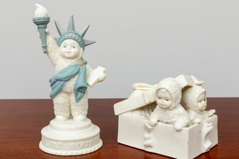 Pair Of Department 56 Porcelain Figures