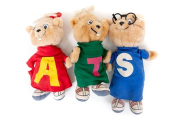 1983 Alvin & The Chipmunks Plushies