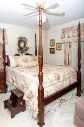 Chippendale-Style Queen Poster Bed Frame