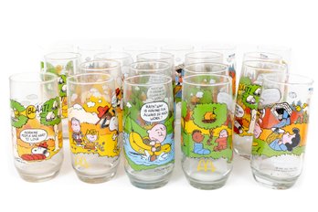 Vintage Peanuts Camp Snoopy McDonald's Glasses