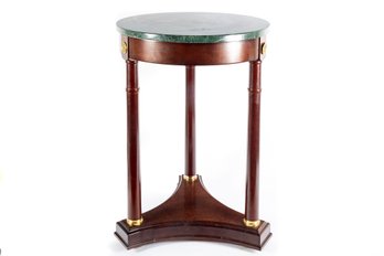 Mid 20th Century Regency Style Marble Side Table
