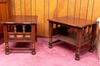 Pair Of Baluster Side Tables