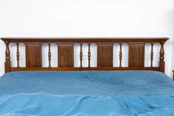 Antique Balustrade King Headboard