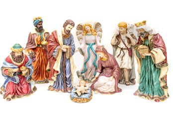 Porcelain ENESCO Nativity Set