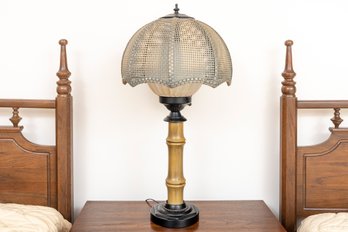 'The Cane Collection' Sears Bamboo Table Lamp