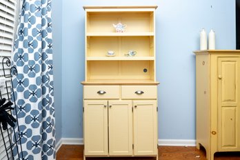 Country Chic Hutch Cabinet