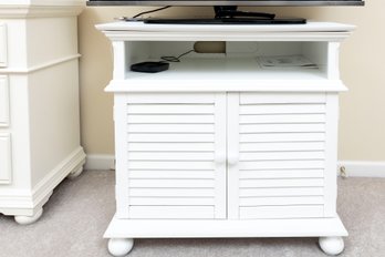 Contemporary Shutter Media Cabinet