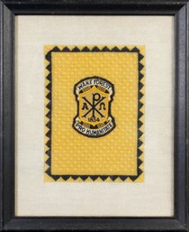 Wake Forest University Cross Stitch Needlepoint Patch Art