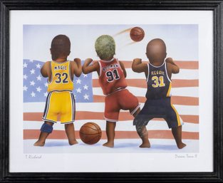 T. Richard 'Dream Team II' Art Print