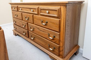 Keller Furniture Vintage Oak Dresser