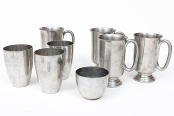 Tharpe Company & Royal Guild Pewter Cups