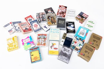 Mixed Miscellaneous Vintage Playing Card Decks