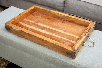 Natural Cedar Wood Serving Tray