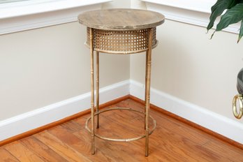 Bamboo & Cane Plant Stand