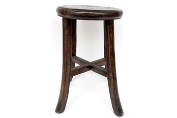 Vintage Craft Wood Stool