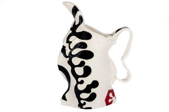 'Jazz In Clay #1' Studio Pottery Jug Vase