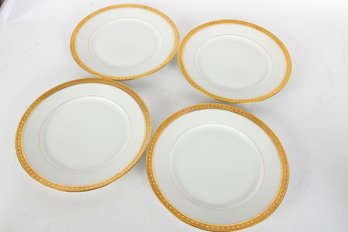 Four Vintage Limoges WM Guerin & Co Plates