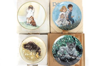 Children/Animals Collectors Plates