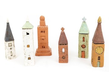 Pottery Prayer Towers By Holden McCurry