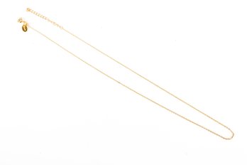 Italian Vermeil Sterling Chain Necklace