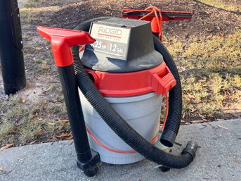 Rigid 12 Gallon Wet/Dry Vac