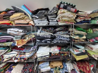 Large Collection Of Fabric Textiles (Group 3)