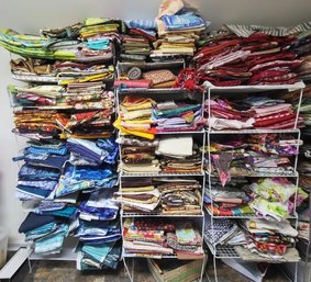 Large Collection Of Fabric Textiles (Group 1)