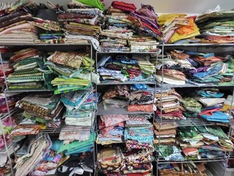 Large Collection Of Fabric Textiles (Group 2)