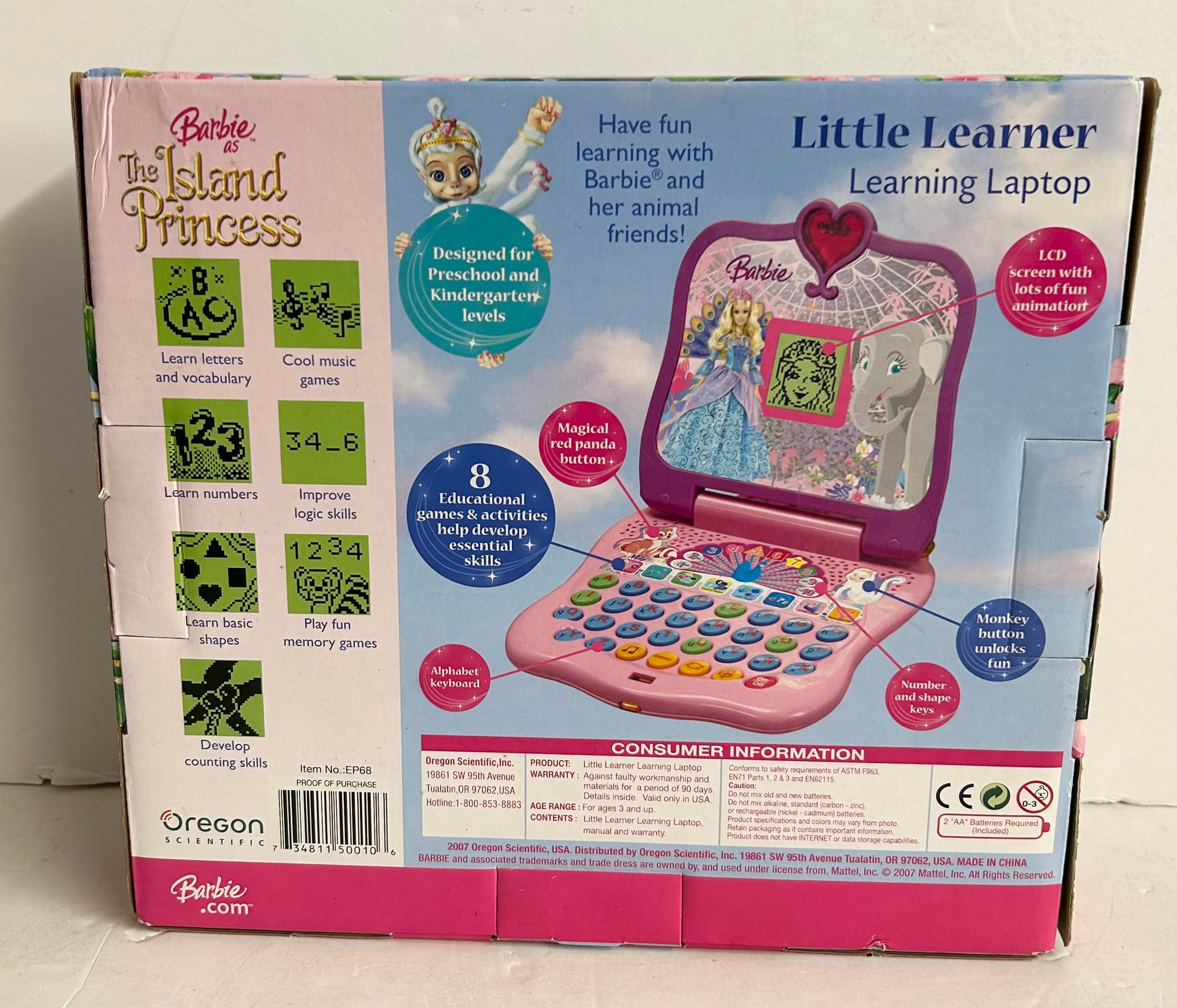 Barbie As The Island Princess Little Learner Laptop #1431341 |  Auctionninja.com