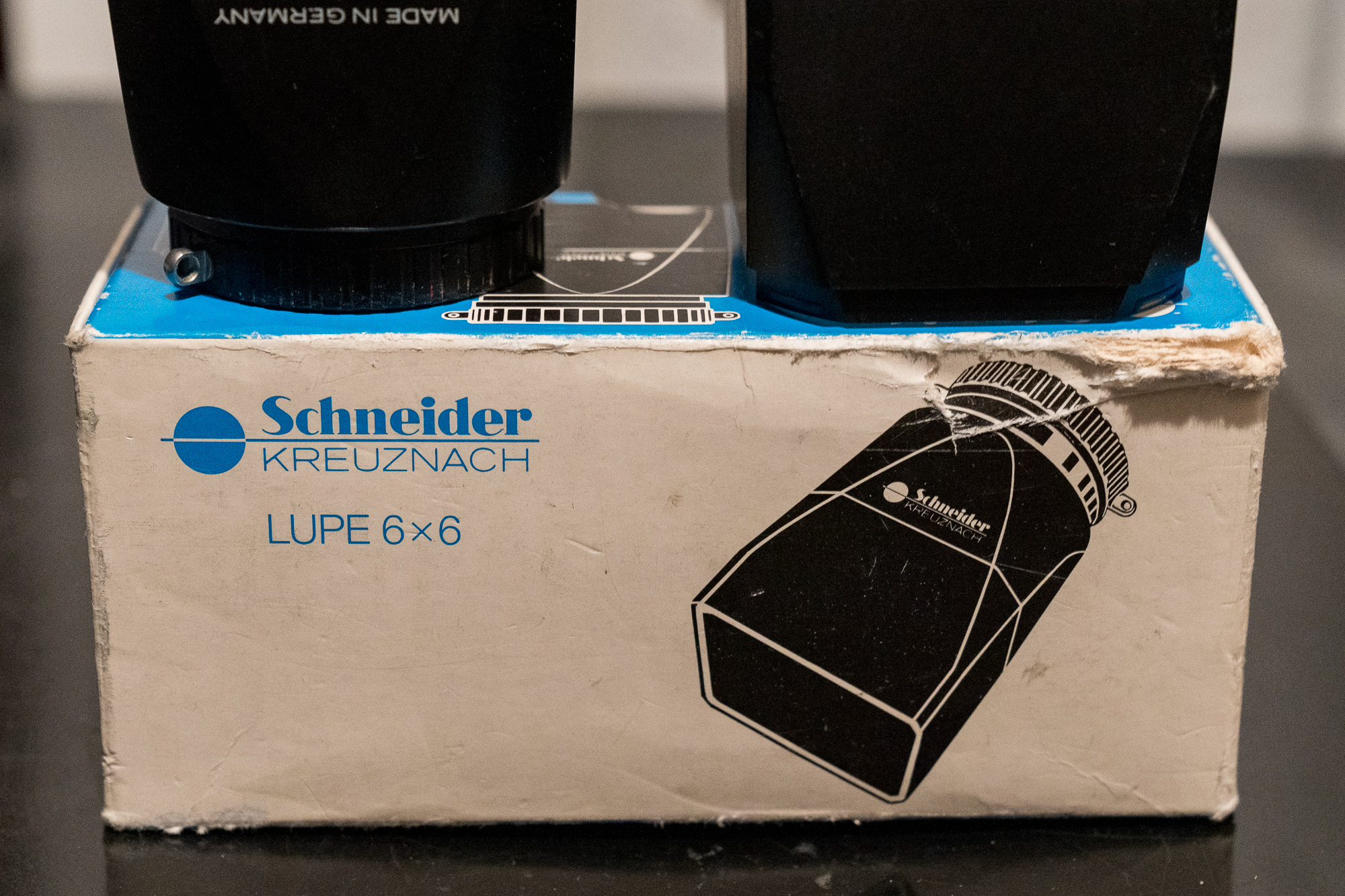 Rare! Schneider Kreuznach Lupe 6x6 Magnifier #40694243 | Auctionninja.com