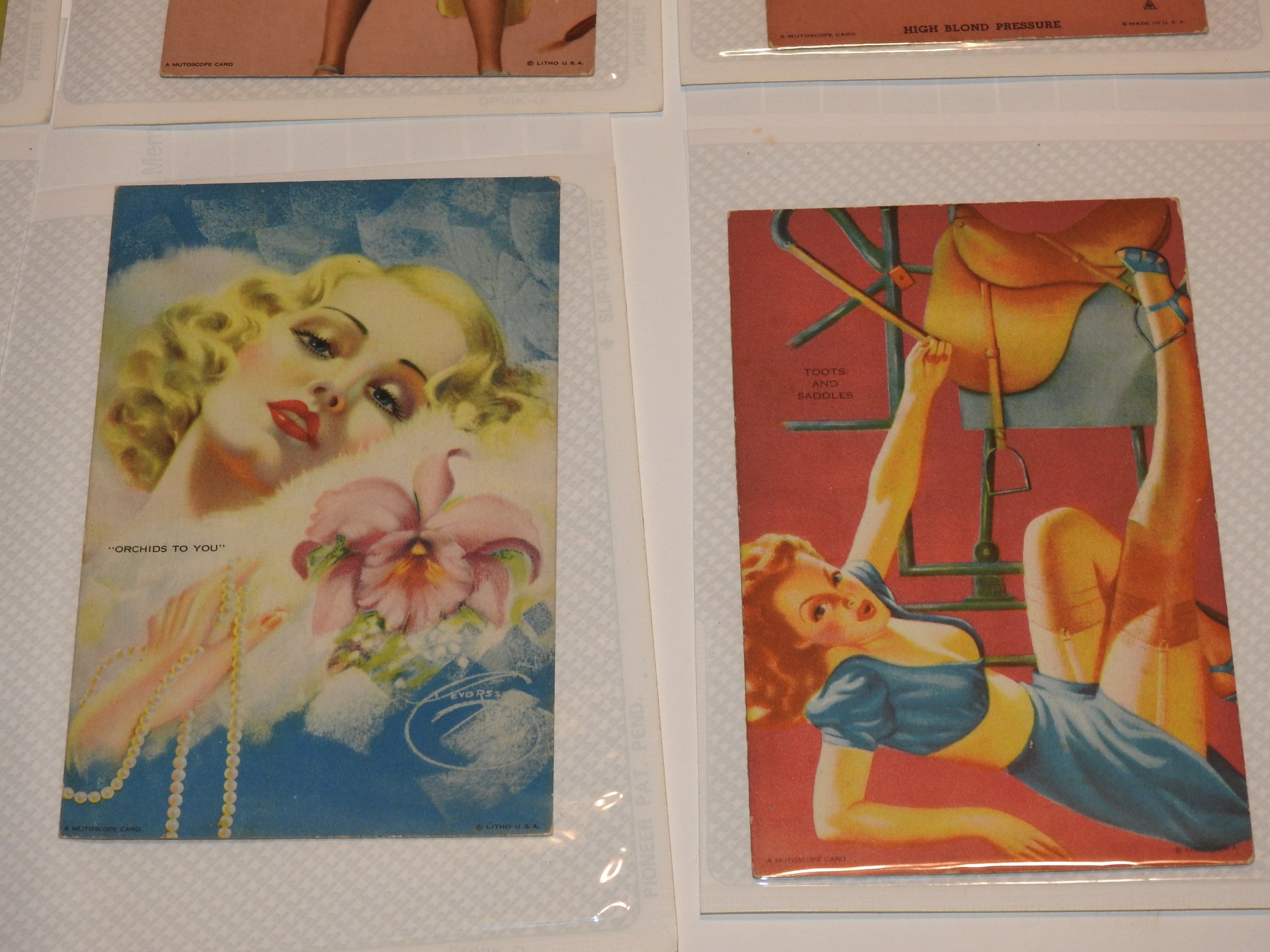 1940s Mutoscope Pin Up Girls Movie Cards 40762447 