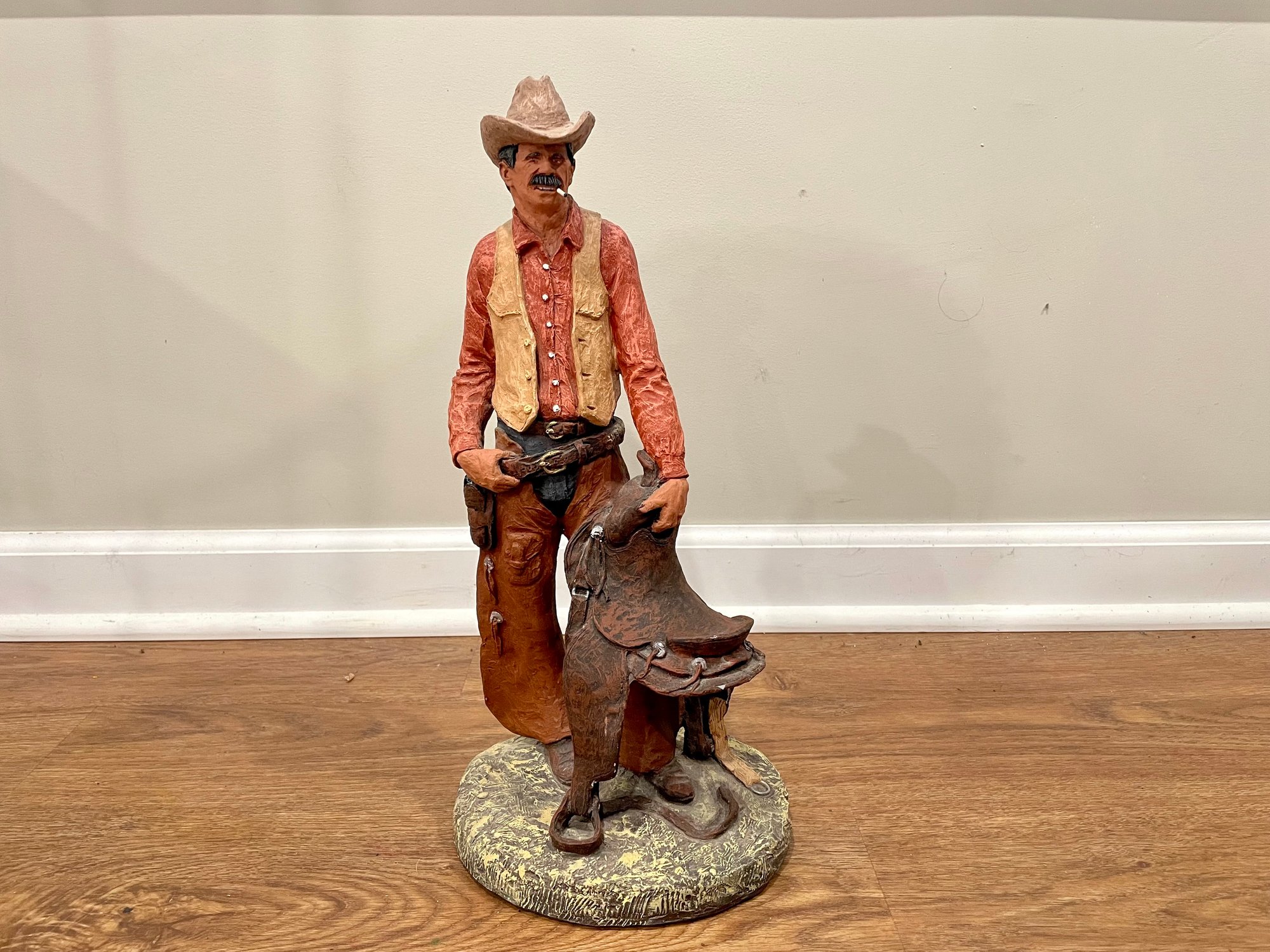 Daniel Monfort Original Western Sculpture 'Bronco Buster' #1632570 |  Auctionninja.com