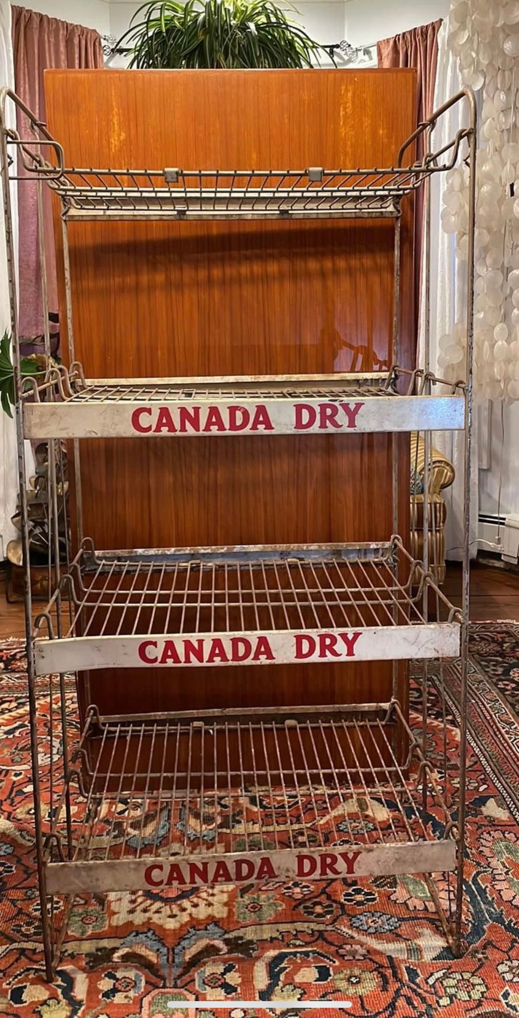 Vintage Metal Canada Dry Display Rack #1519911 | Auctionninja.com