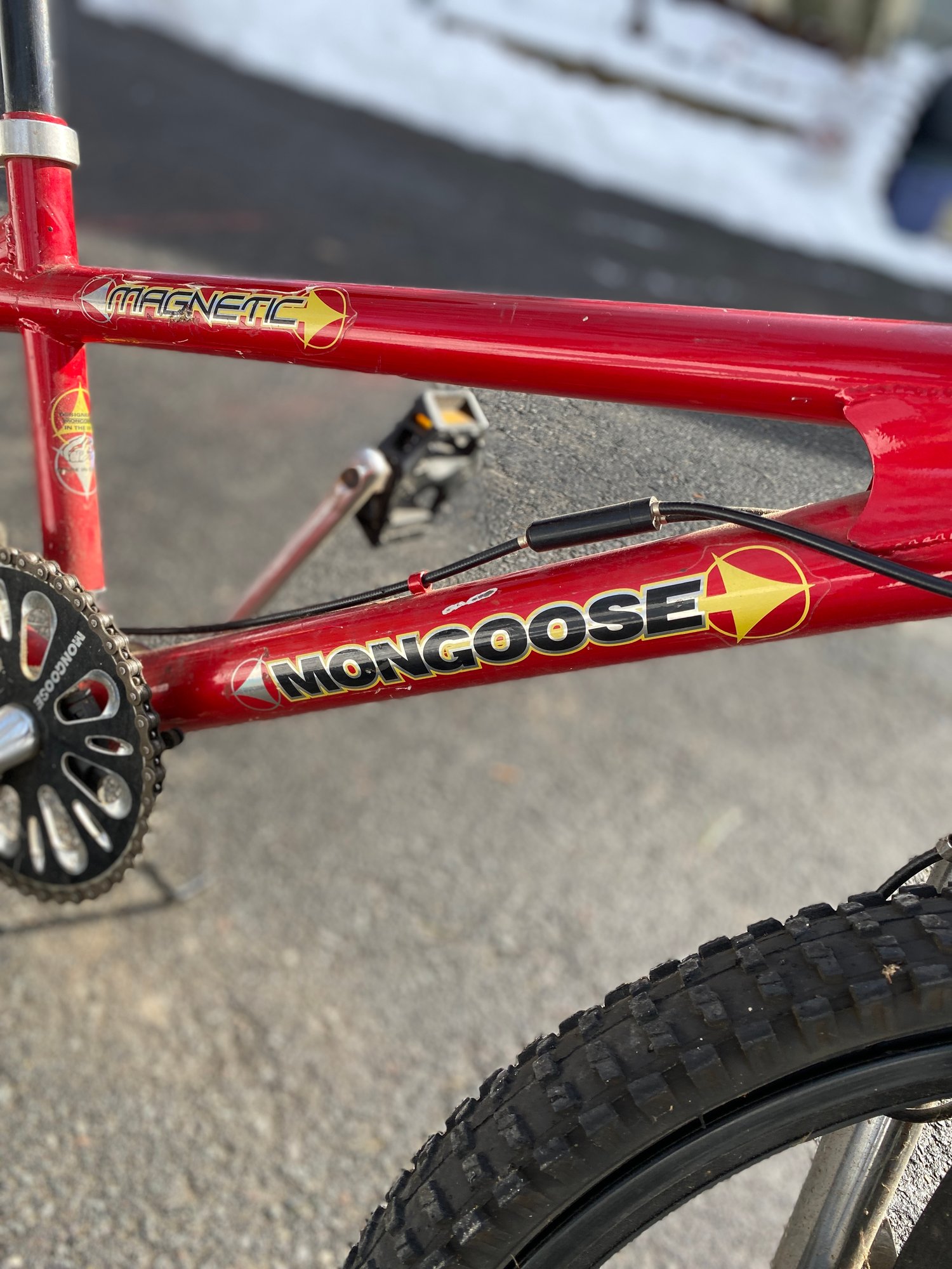 Red Magnetic Mongoose BMX Bike #1451457 | Auctionninja.com