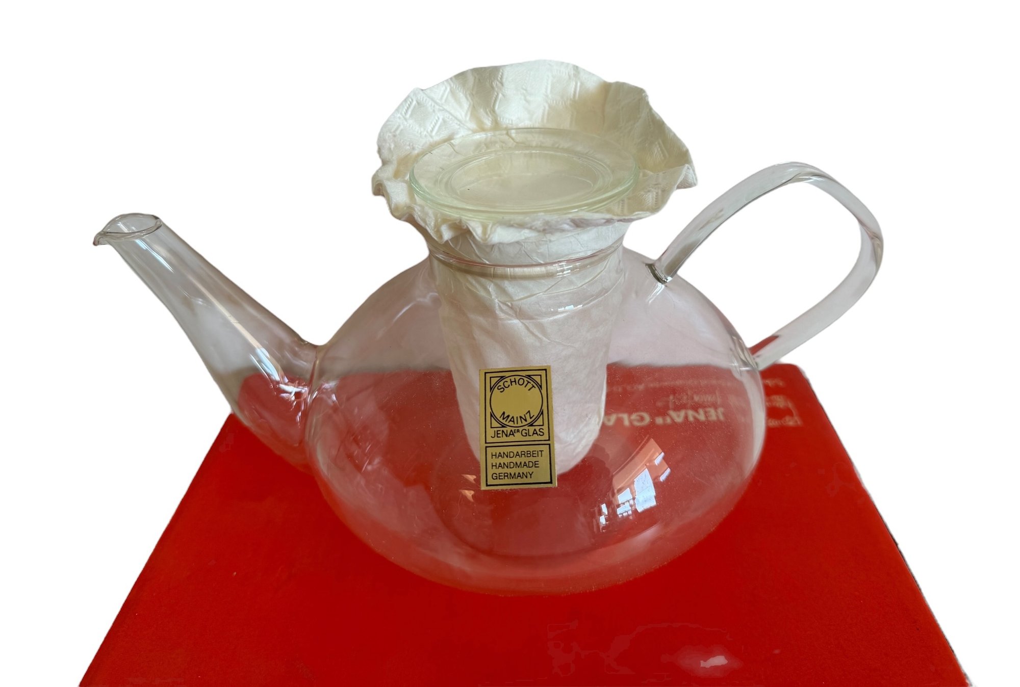 Vintage MCM JENA Glass Teapot #1893793 | Auctionninja.com