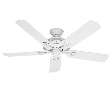 Hunter 52-inch Indoor/ Outdoor Pull Chain White Ceiling Fan (1 Of 2)