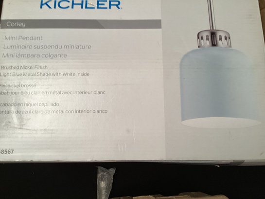 New Never Installed Kichler Mini Pendant Lamp Corley