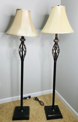 Nice Pair Of Floor Lamps