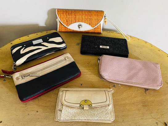 Wallets And Woven  Clutch