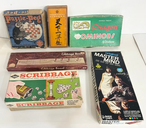 Lot Of 6 Vintage Games