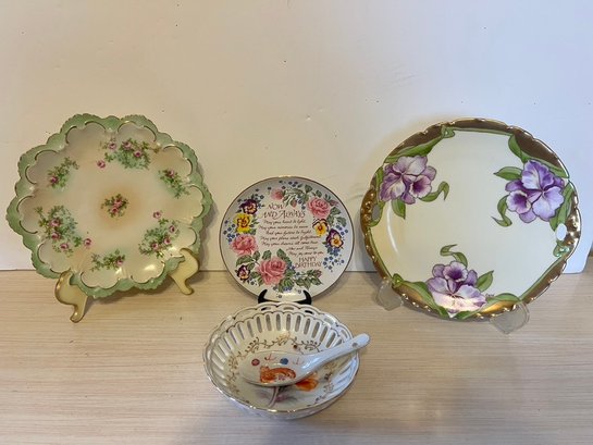 Austria, Bavarian, Occupied Japan, Plates And Serving Dishes.