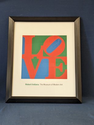 Robert Indiana 'LOVE' Poster From The Museum Of Modern Art