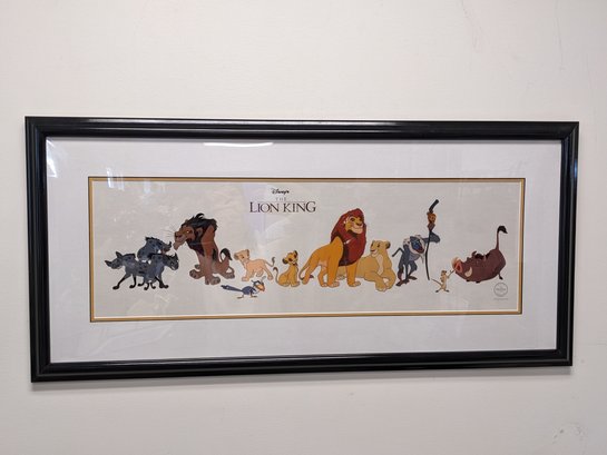 LARGE The Lion King Sericel Edition Of 500