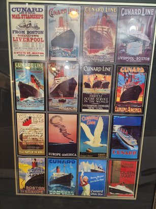 22 By 31 Cunard Line Poster Art